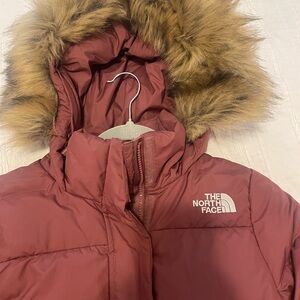 Worn once!!!! North Face women’s WARM coat. Size small! Perfect condition!